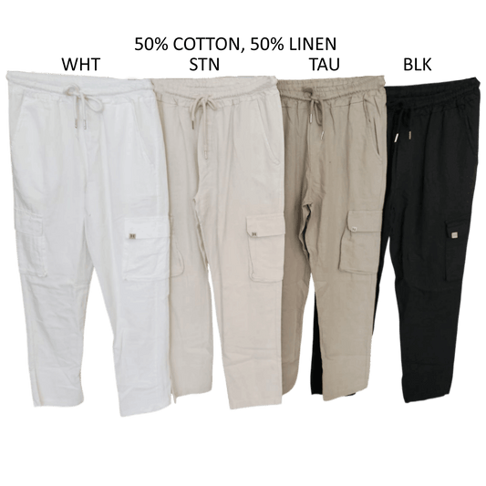 EMILIANO ITALIAN LINEN PANTS