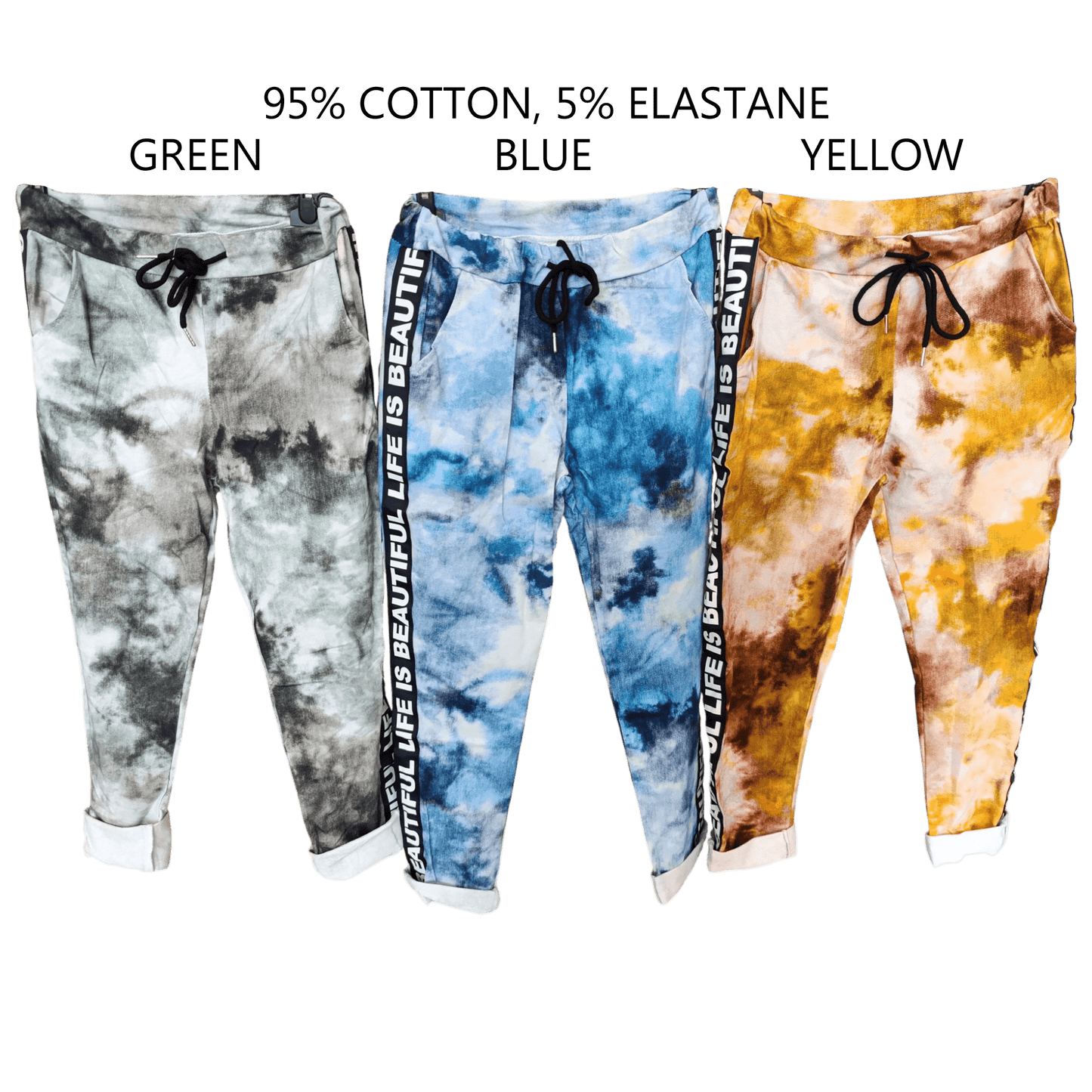 DYE TECHNIQUE PANTS