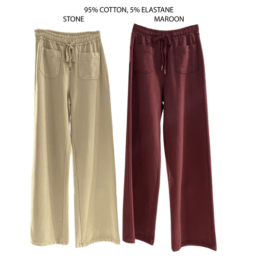 ROSIE COTTON ELASTANE FRONT POCKET PANTS