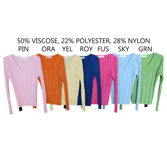AMAYA SOFT KNIT RIB KNIT TOP