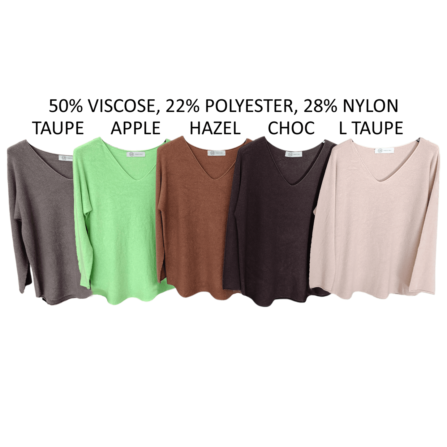 TEAGAN VISCOSE POLY SOFT KNIT TOP