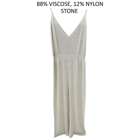 KAMILA VISCOSE LUREX ROMPER