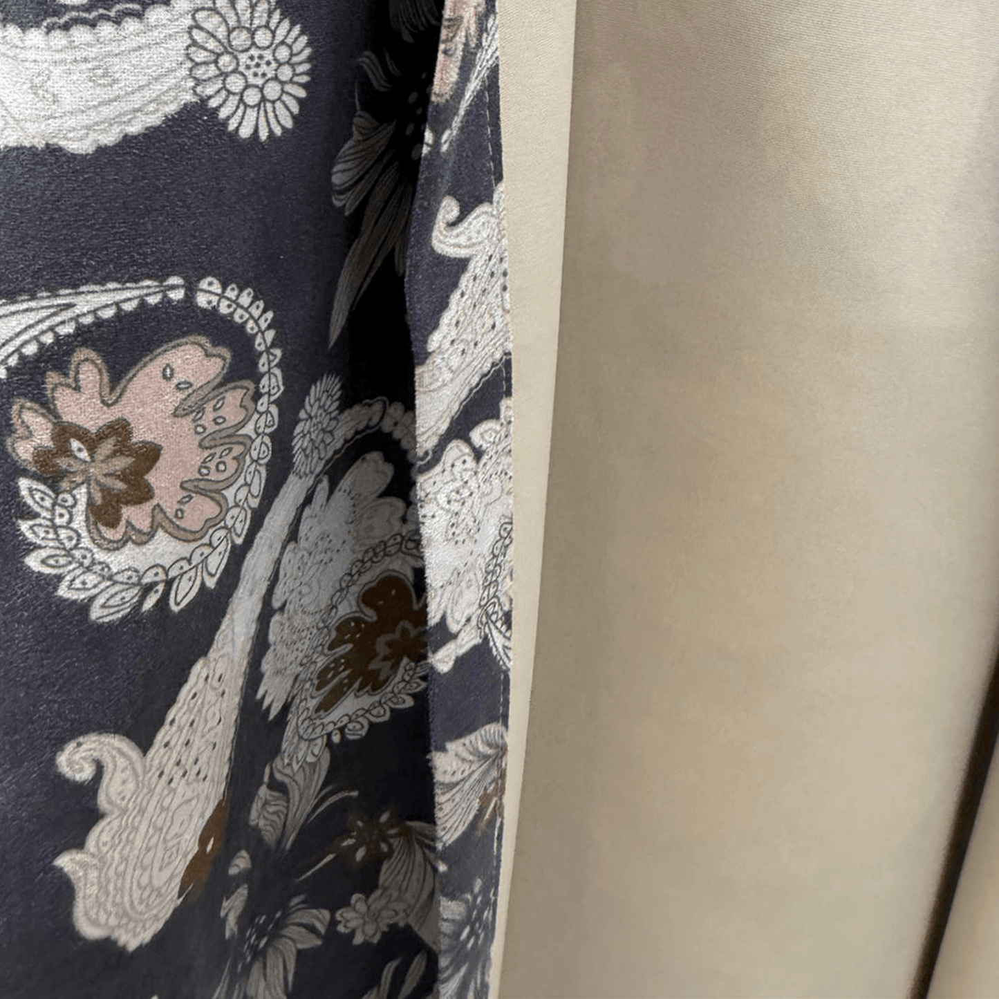 NYLA VISCOSE POLY PRINTED TASSLE JERSEY