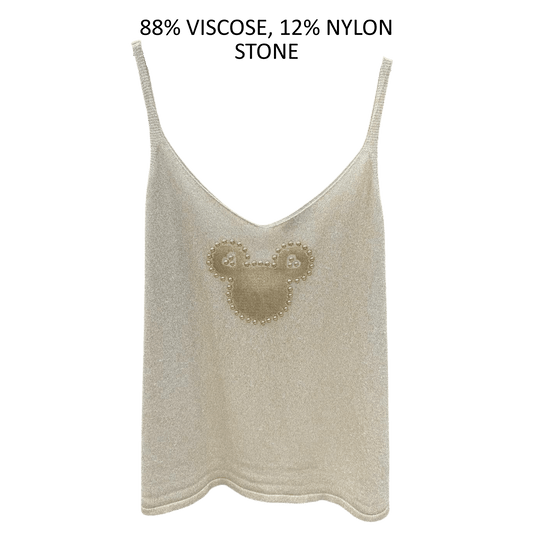 MICHELLE VISCOSE LUREX MICKEY MOUSE CAMMIE