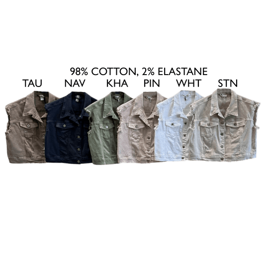 CODI VISCOSE MIX WAISTCOAT