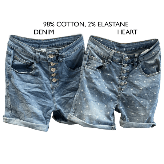 ELINDA DENIM SHORTS