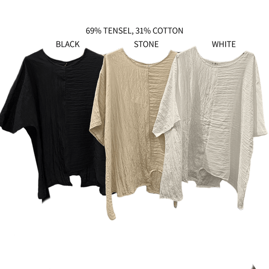 FLORRIE SILKY TENCEL BLEND TUNIC