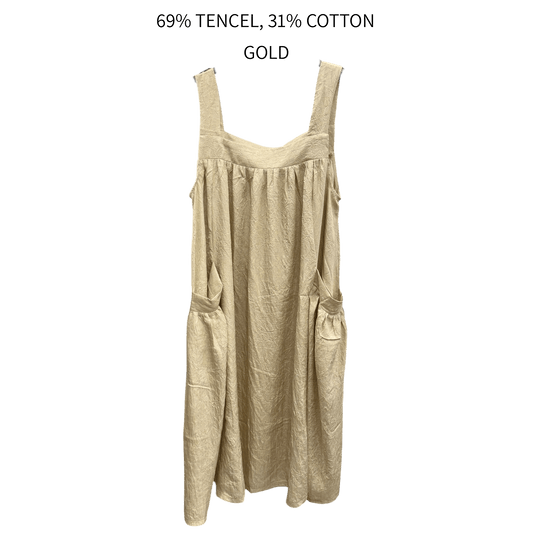 JAYNE SILKY TENCEL BLEND DRESS