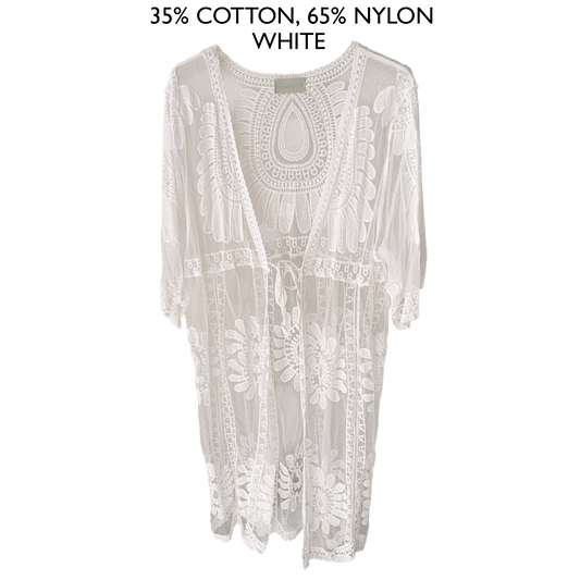 BREIGH LACE COTTON MIX JACKET