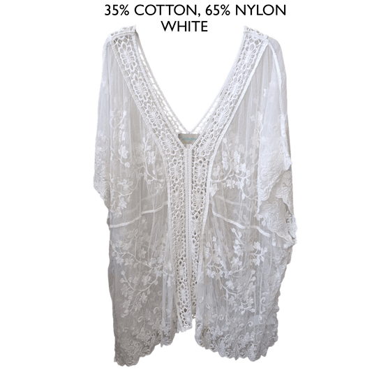 ALONDRA LACE COTTON MIX DRESS