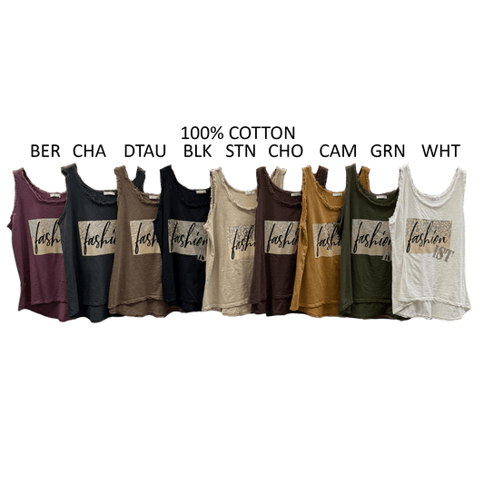 VONDA COTTON FASHION VEST