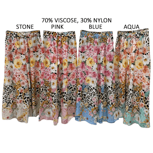 CALANTHA SOFT LINEN BLEND PANTS