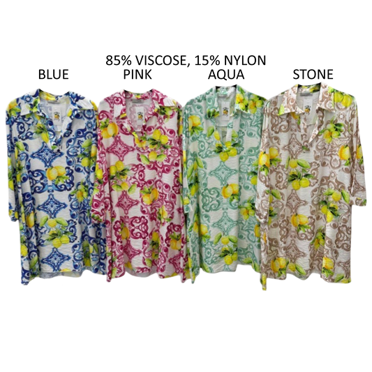 VIVIANNE SOFT SATIN VISCOSE SHIRT DRESS