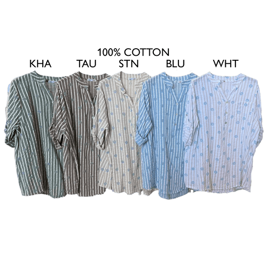 VALKYRIE SOFT COTTON DAISY SHIRT