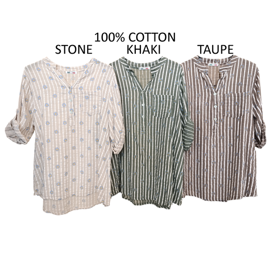 VALKYRIE SOFT COTTON DAISY SHIRT