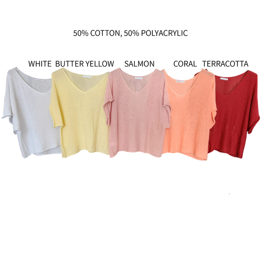 KERRA SOFT LIGHT KNIT TOP