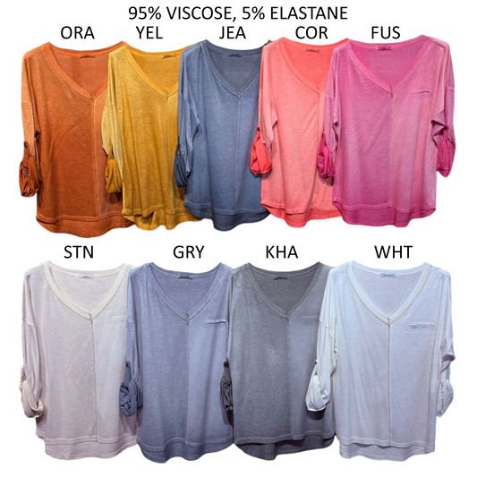 GEORGIA VISCOSE KNIT LUREX SEAM TOP