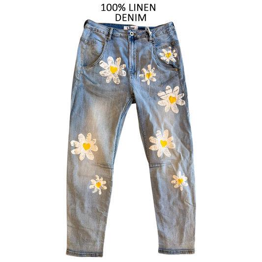ALBERTA DAISY JEANS DENIM