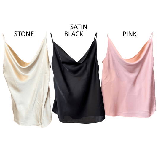 SATIN COWL CAMMIE