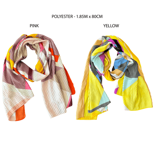 MULTI COLOUR SCARF 1.85M X 80CM