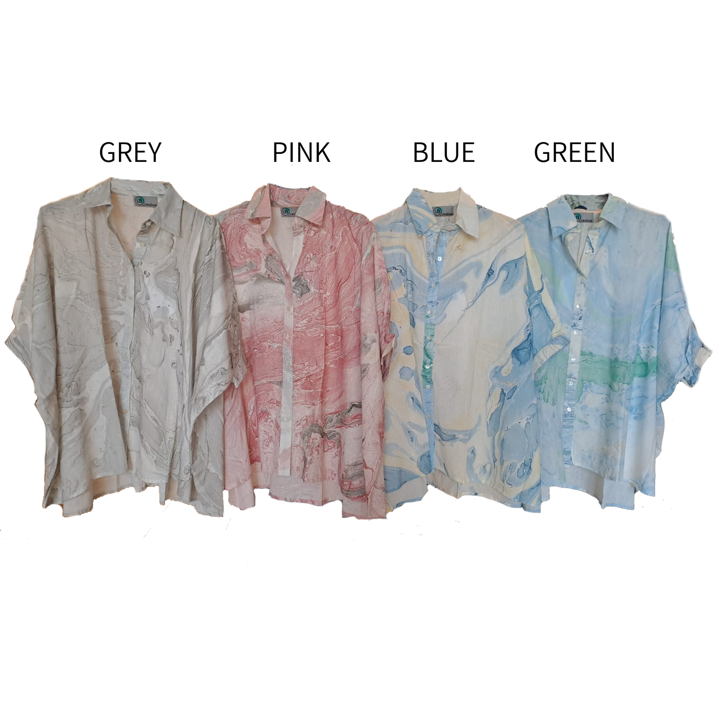 MARBLE PRINT SHIRT