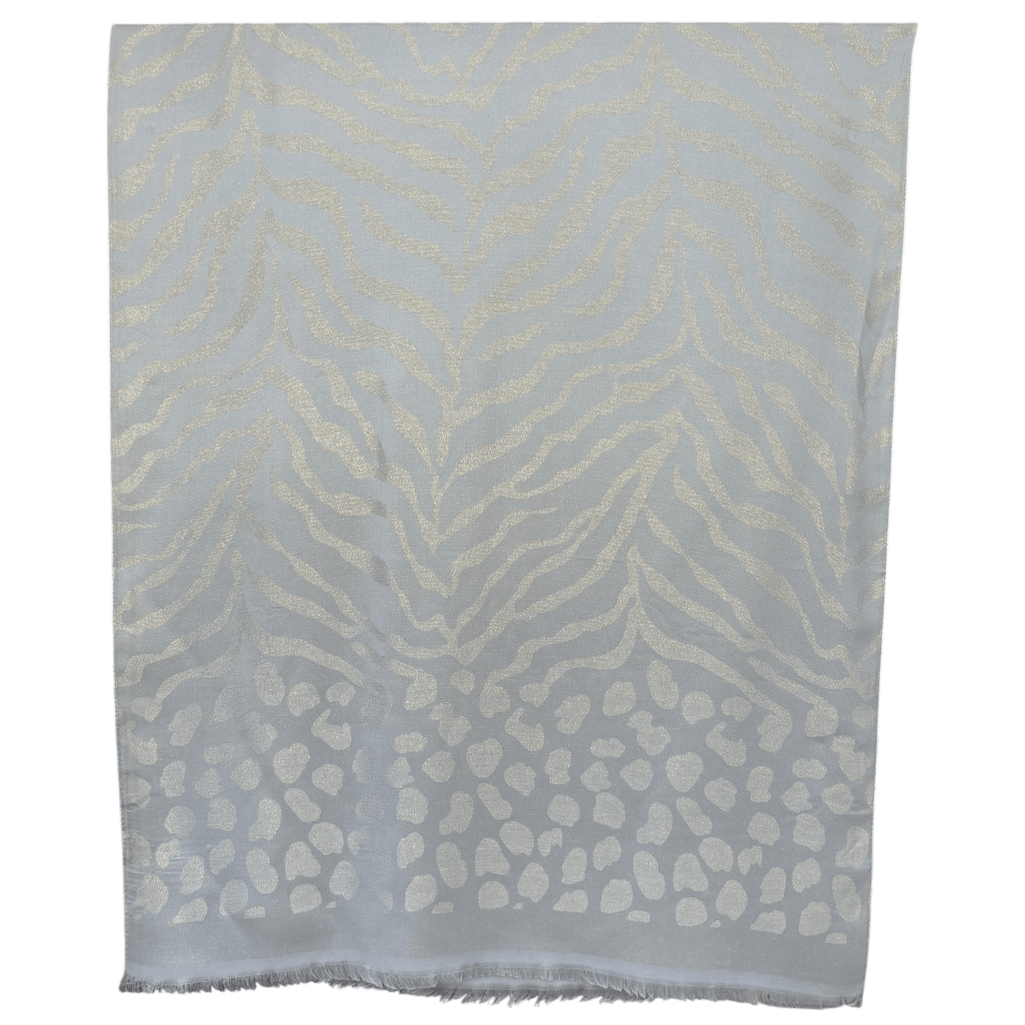 CORA SILK BLEND ANIMAL PRINT SCARF 1.8 X 70CM