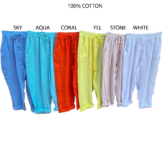 JESSIE LINEN PANTS