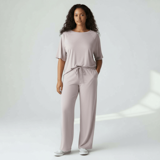 LENA COTTON DIAMANTE POCKET TRIM SET