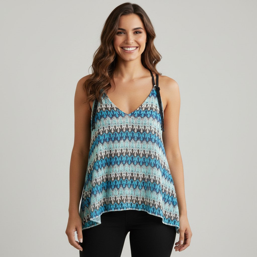 BEAD DETAIL LACE OVERTOP