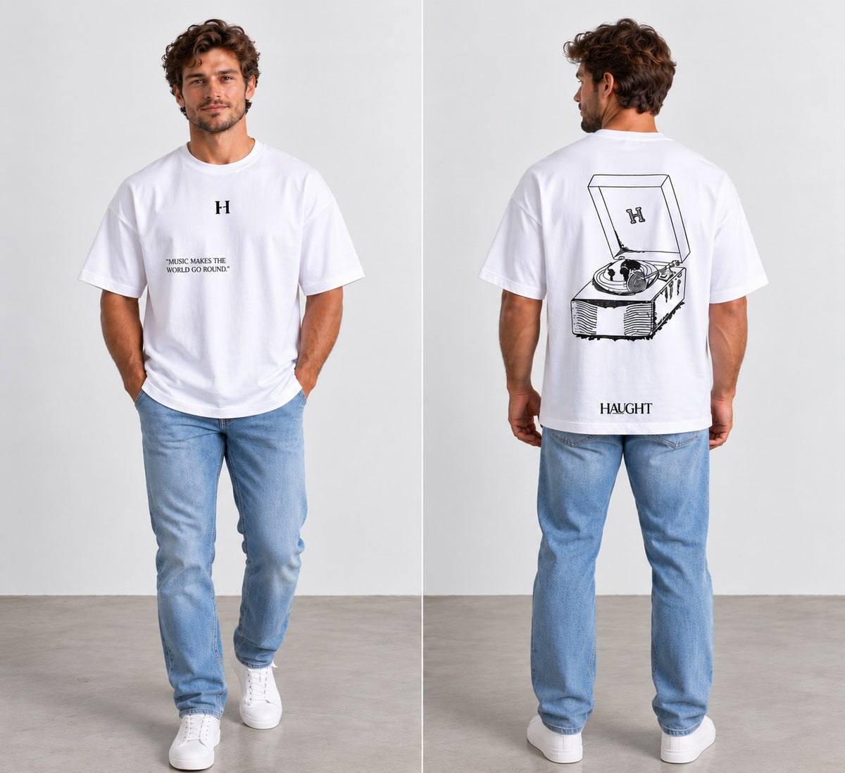 MUSIC ART BOX FIT T SHIRT