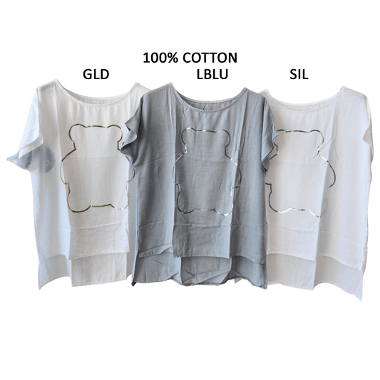 LONG VISCOSE PANDA TOP