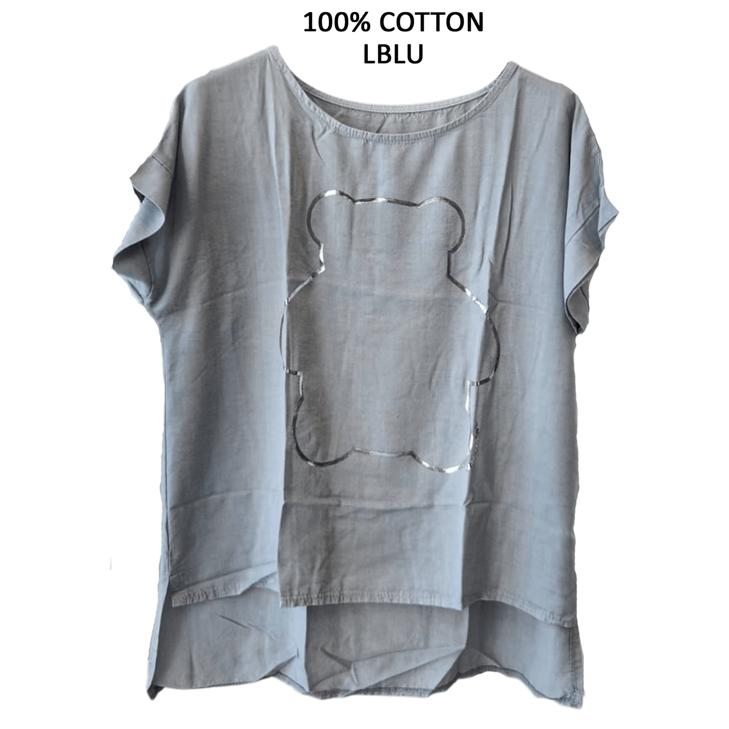 SHORT VISCOSE PANDA TOP