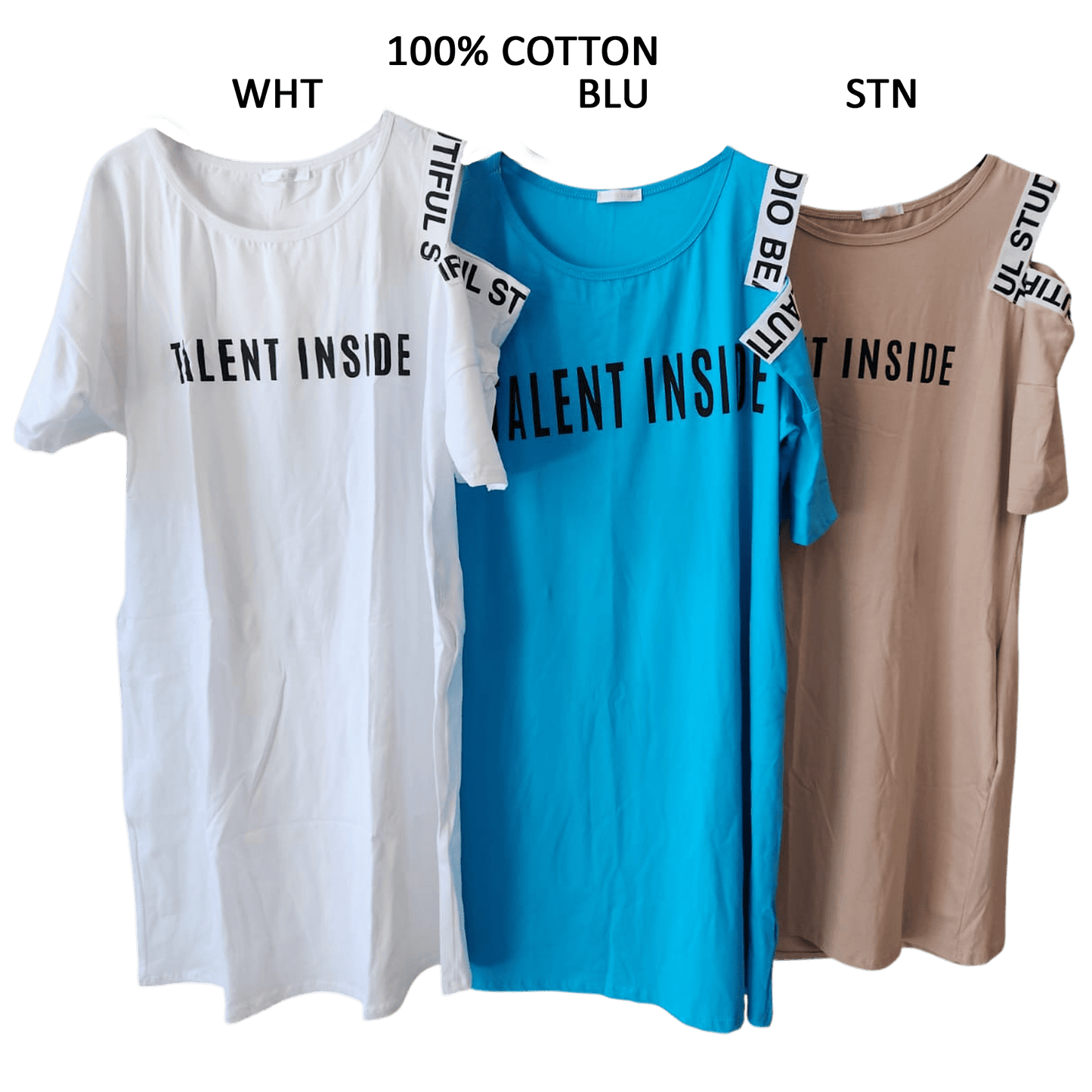 COTTON KNIT TALENT DRESS