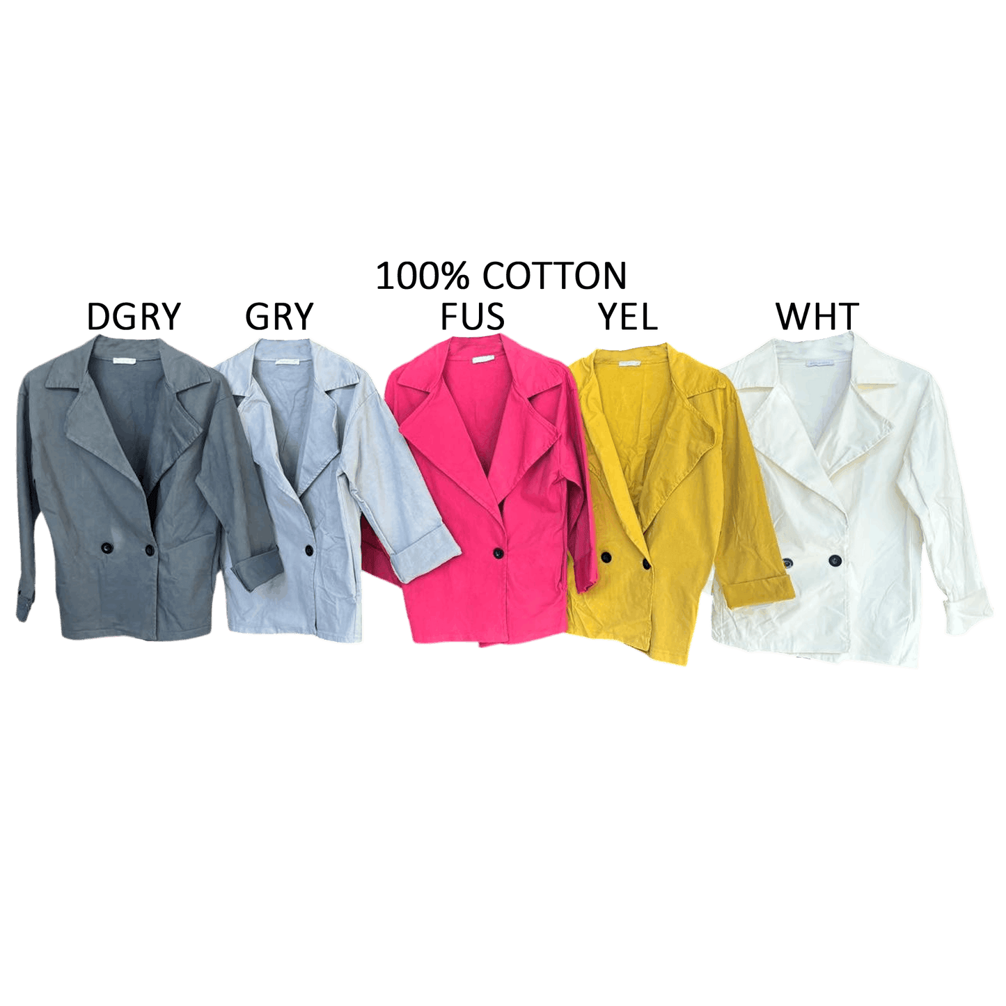 JERSEY KNIT DOUBLE BREASTED JACKET