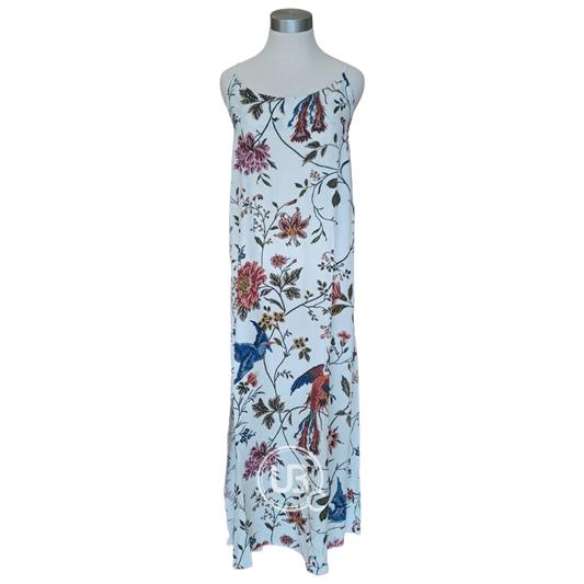 VISCOSE FLORAL CAMI MAXI DRESS