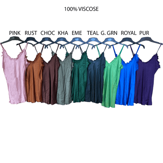 AMARA SATIN RUFFLE CAMI