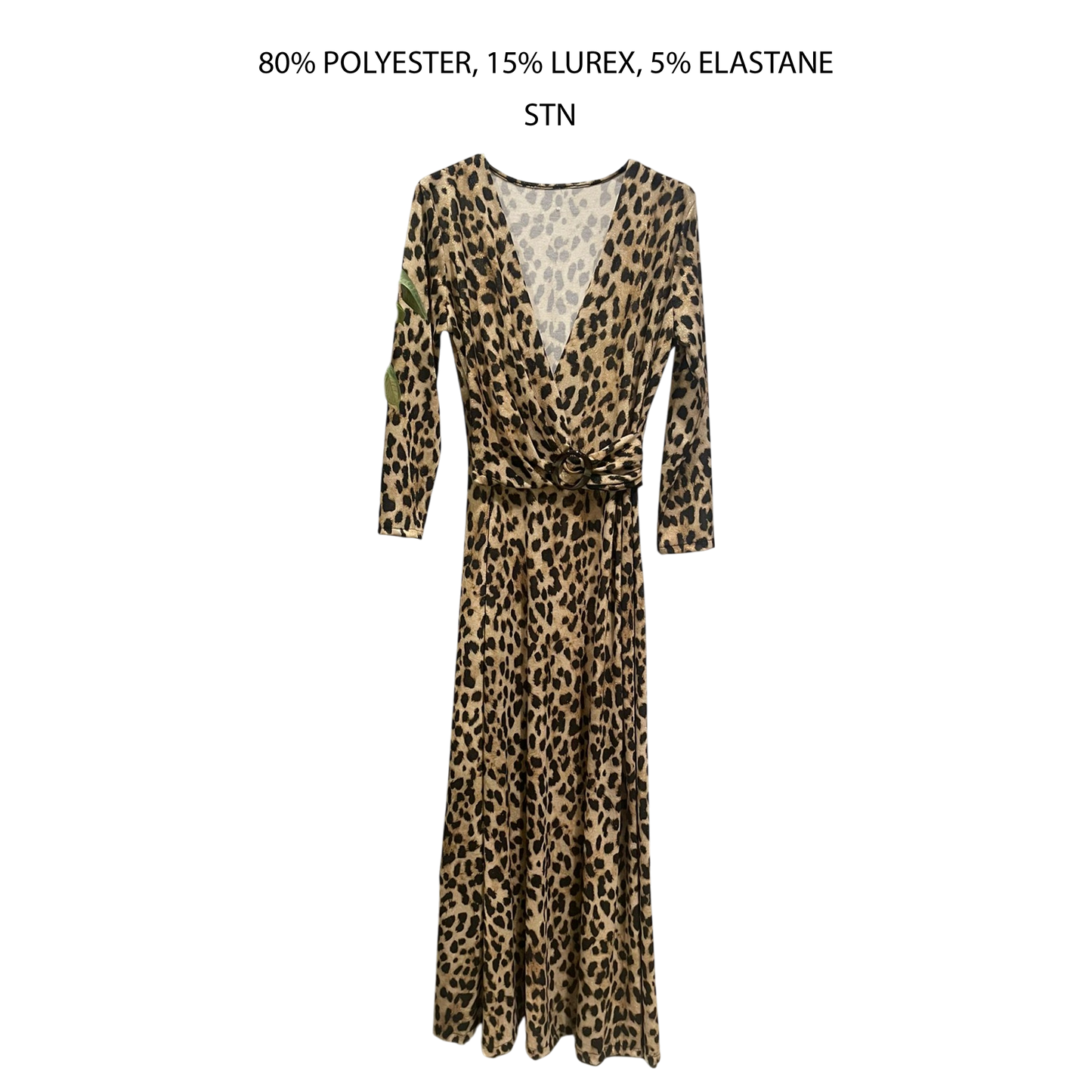 ANTHIA ANIMAL PRINT MAXI DRESS