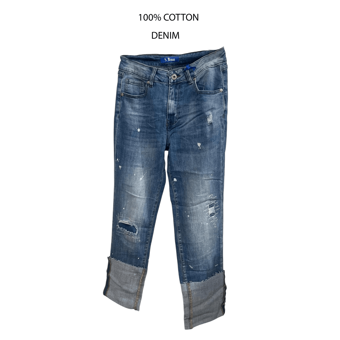 MIA DENIM STRAIGHT LEG JEANS