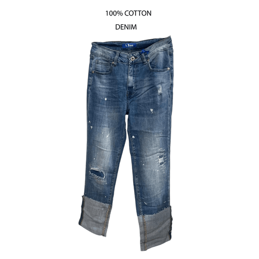 MIA DENIM STRAIGHT LEG JEANS