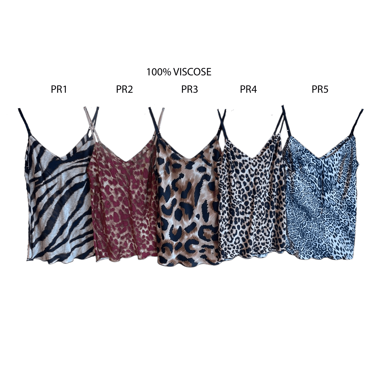 EVELYN VISCOSE ANIMAL PRINT CAMMIE