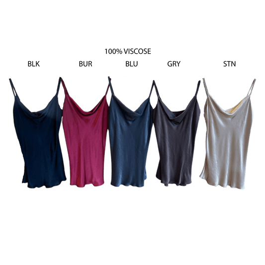 EMILY VISCOSE SATIN COWL CAMMIE