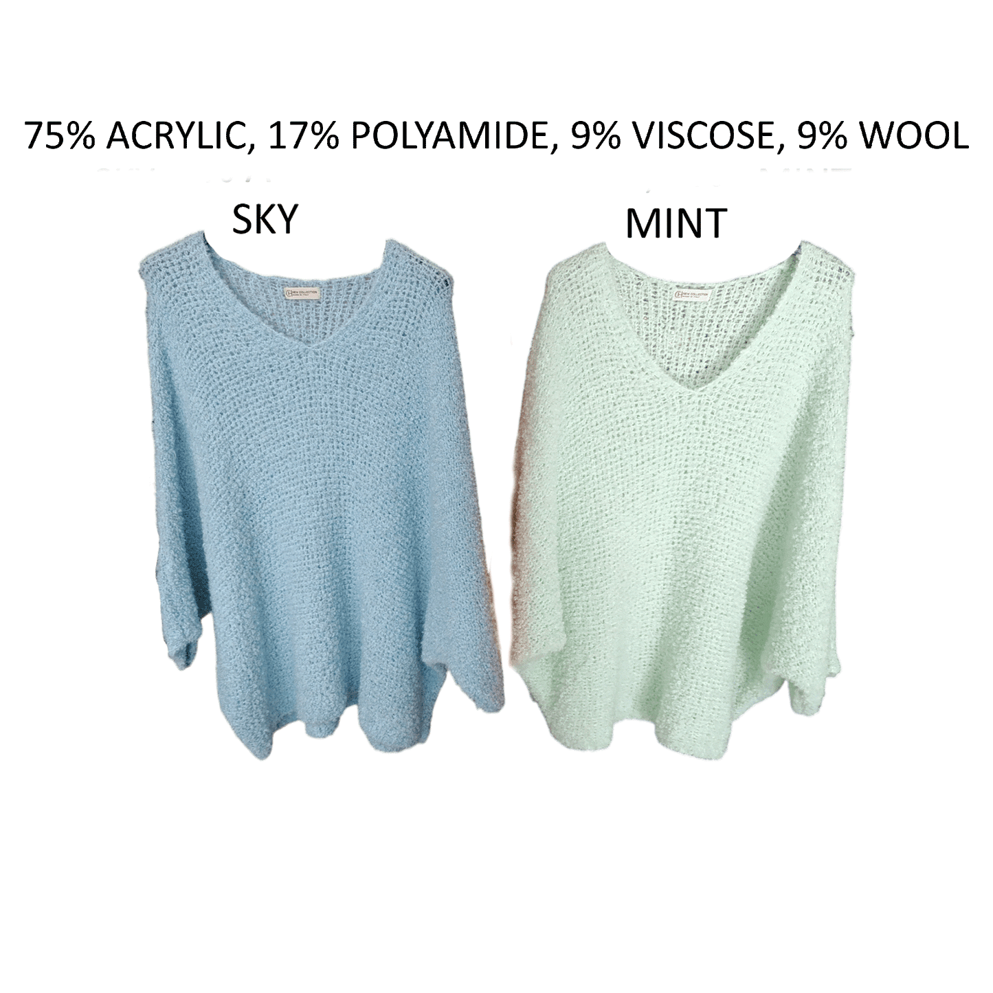 MARIA KNIT V-NECK JERSEY