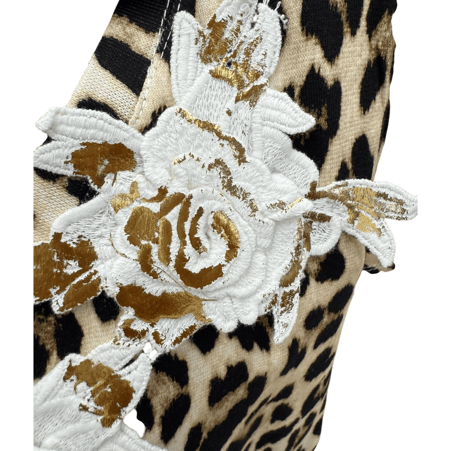 ADRIANNA COTTON ANIMAL PRINT DRESS