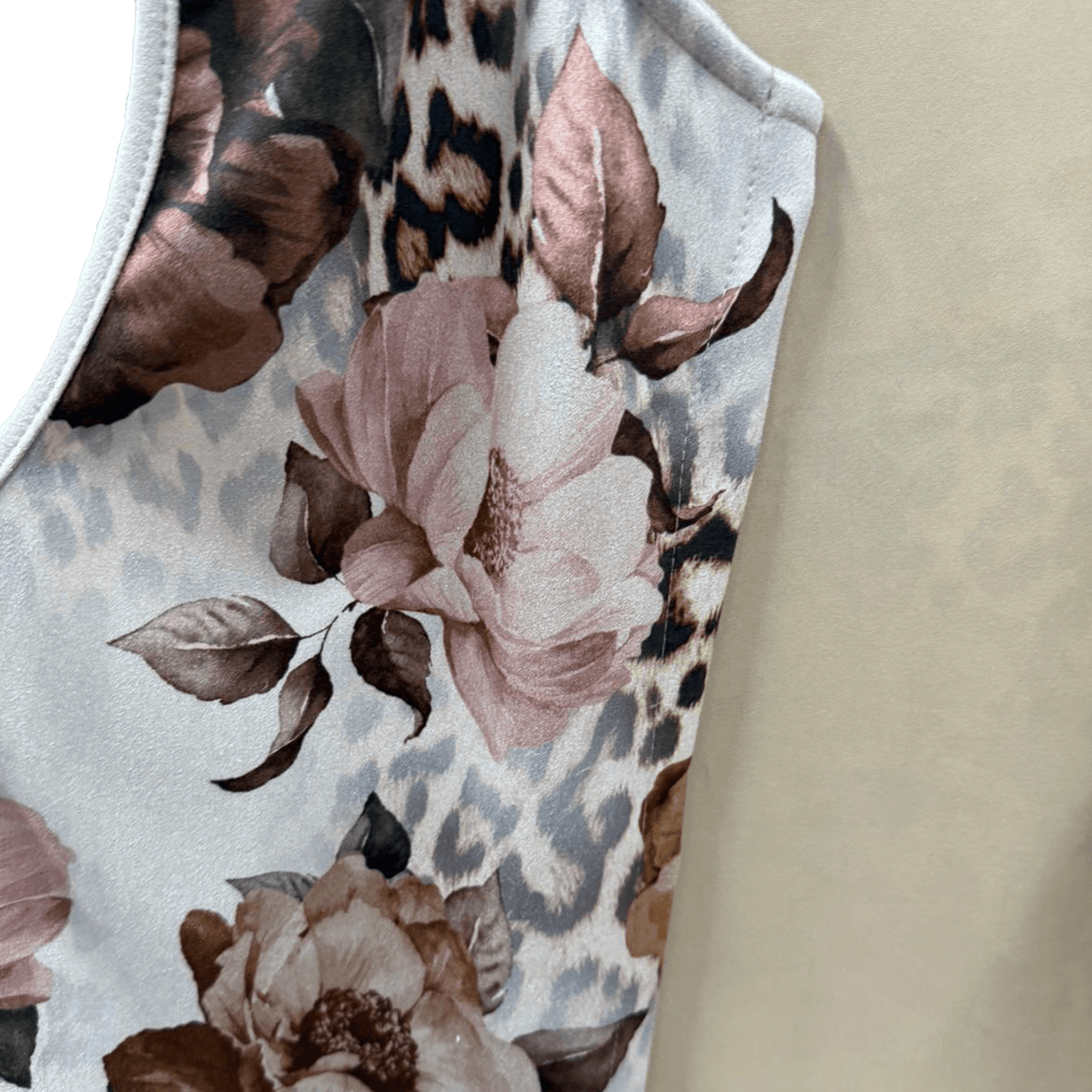 NYLA VISCOSE POLY PRINTED TASSLE JERSEY