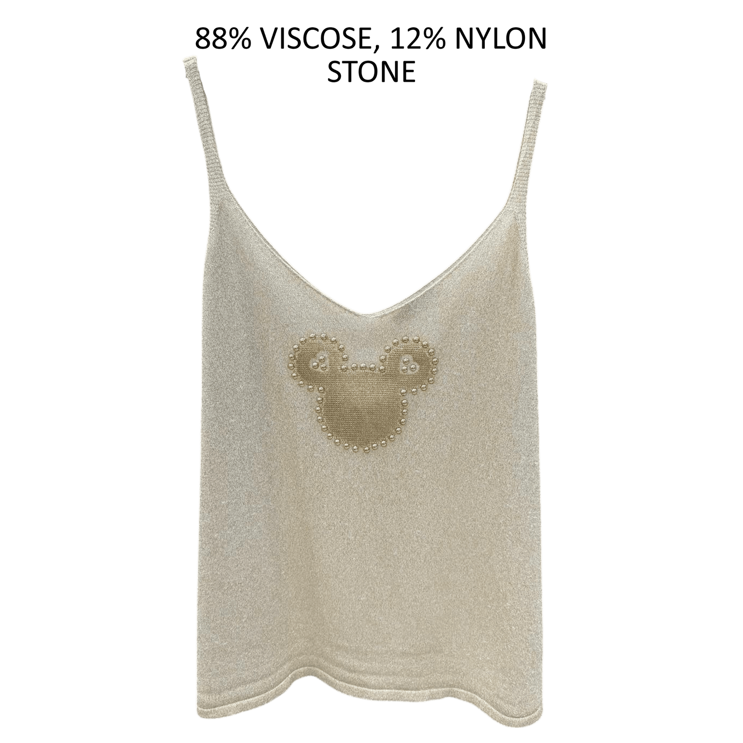 MICHELLE VISCOSE LUREX MICKEY MOUSE CAMMIE