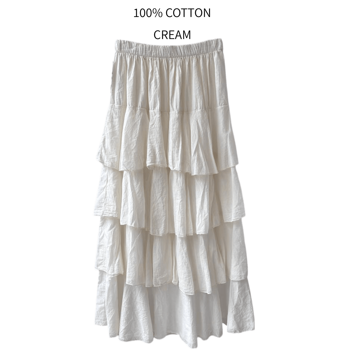 URSULA COTTON FRILL SKIRT