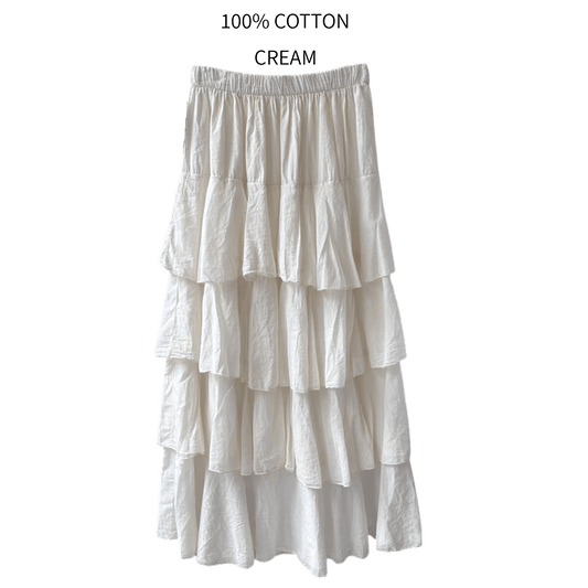 URSULA COTTON FRILL SKIRT
