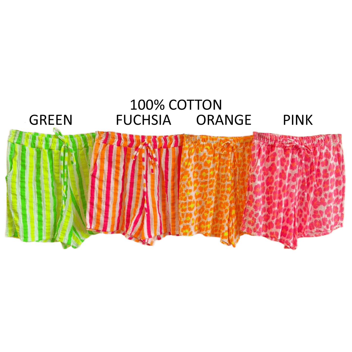 KORI COTTON STRIPE SHORTS