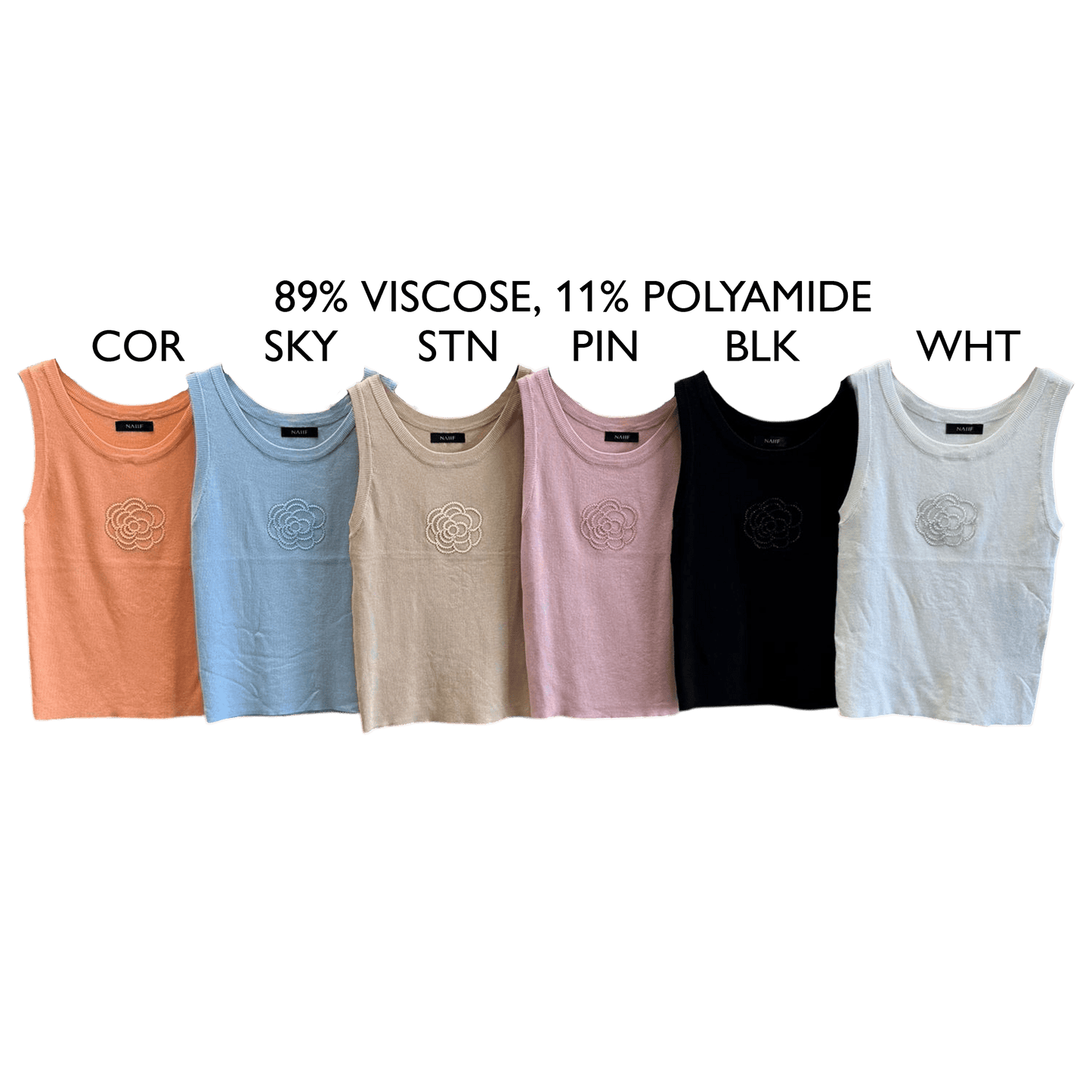 ELECTRA VISCOSE MIX ROSE VEST