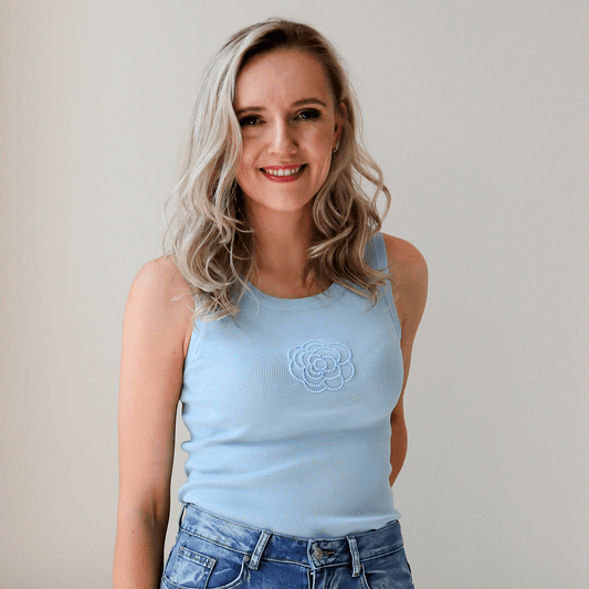 ELECTRA VISCOSE MIX ROSE VEST